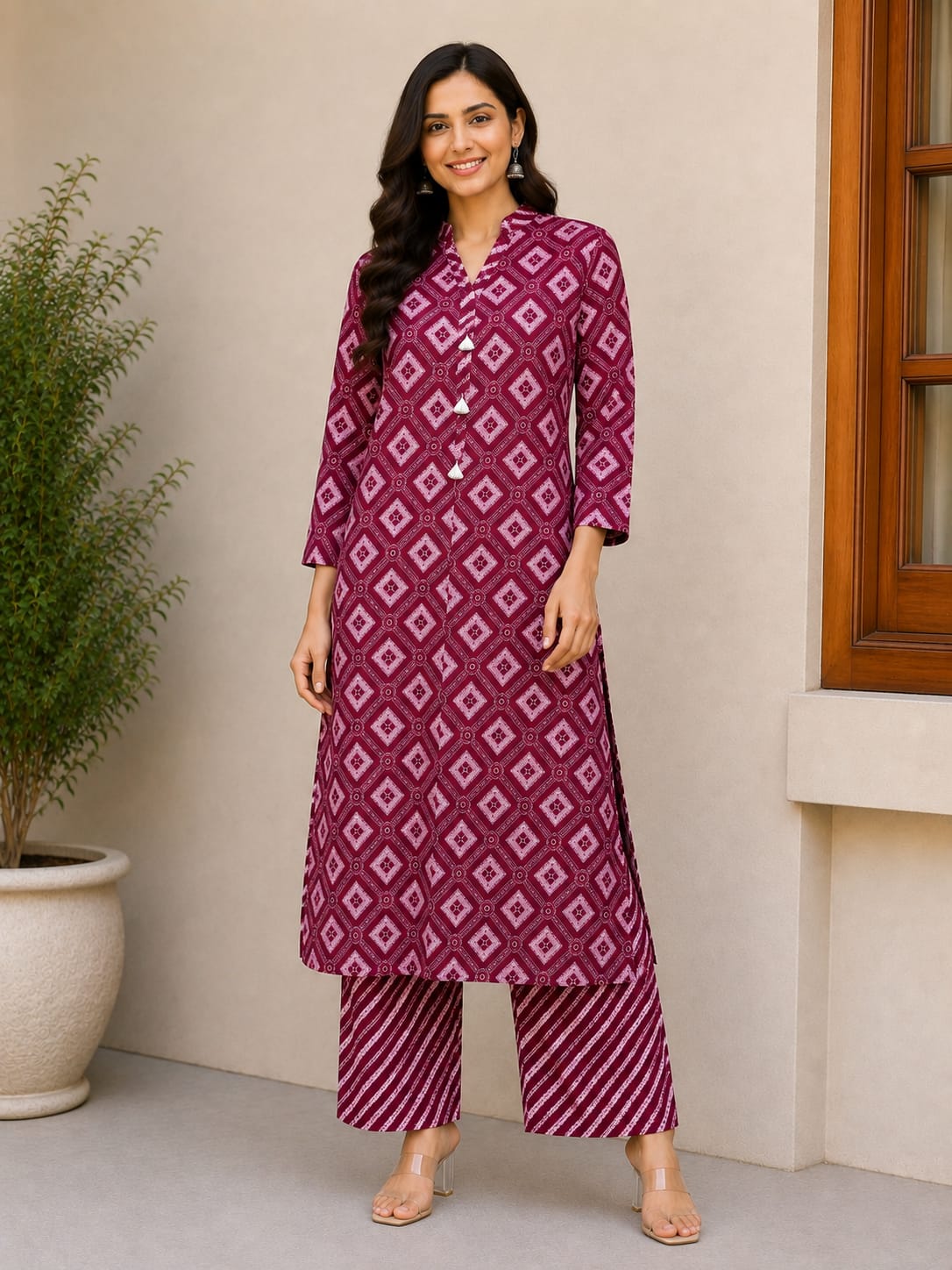 Pure Cotton Co-Ord Set