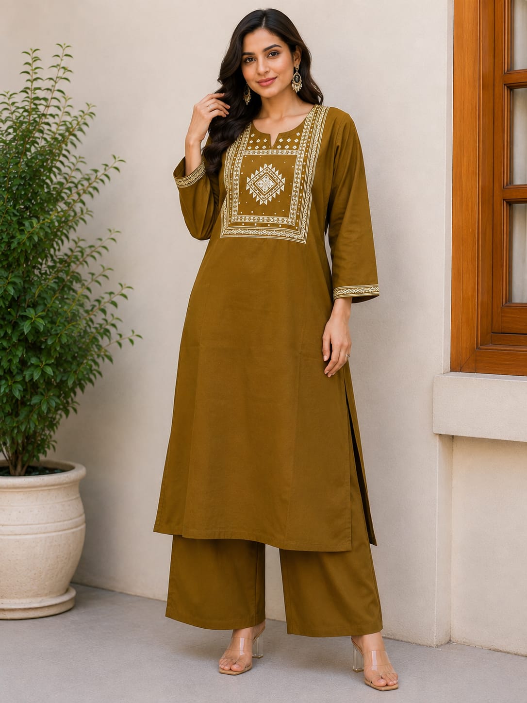 Pure Cotton Co-Ord Set