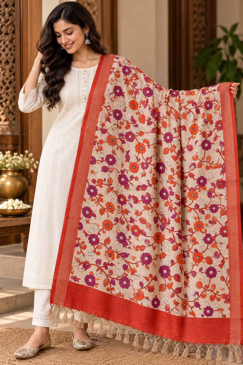 Premium Chenuri Silk Dupatta